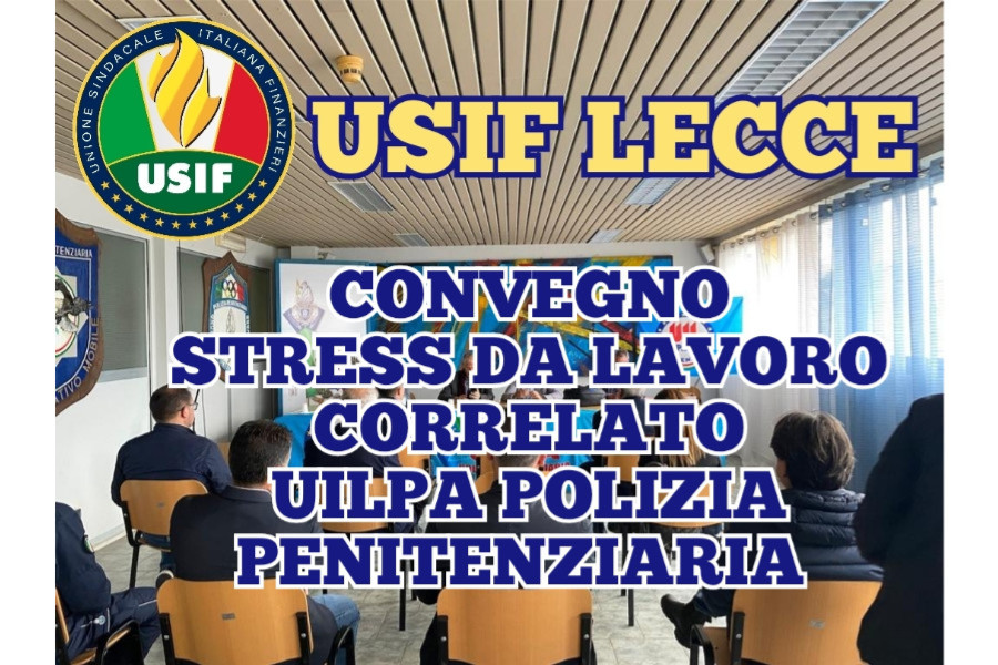USIF Lecce partecipa all'assemblea sindacale UILPA