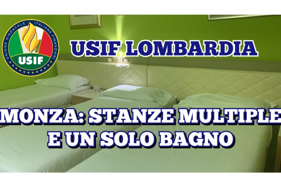 F1 MONZA, USIF: AI COLLEGHI IN TRASFERTA STANZE QUADRUPLE CON UN SOLO BAGNO