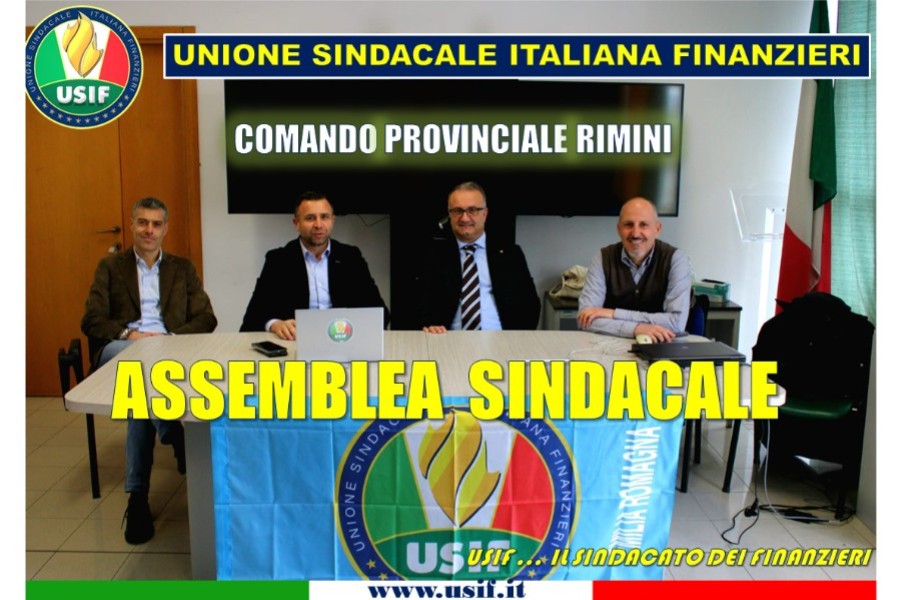 GDF RIMINI, USIF: PRIORITARIO SOSTENERE E TUTELARE I COLLEGHI QUOTIDIANAMENTE IMPEGNATI NELLA TUTELA DELLA LEGALITÀ DEL PAESE