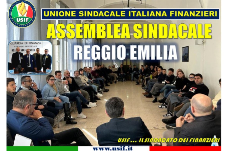 GDF REGGIO EMILIA, USIF: PRIORITARIO SOSTENERE E TUTELARE I COLLEGHI QUOTIDIANAMENTE IMPEGNATI NELLA TUTELA DELLA LEGALITA' DEL PAESE