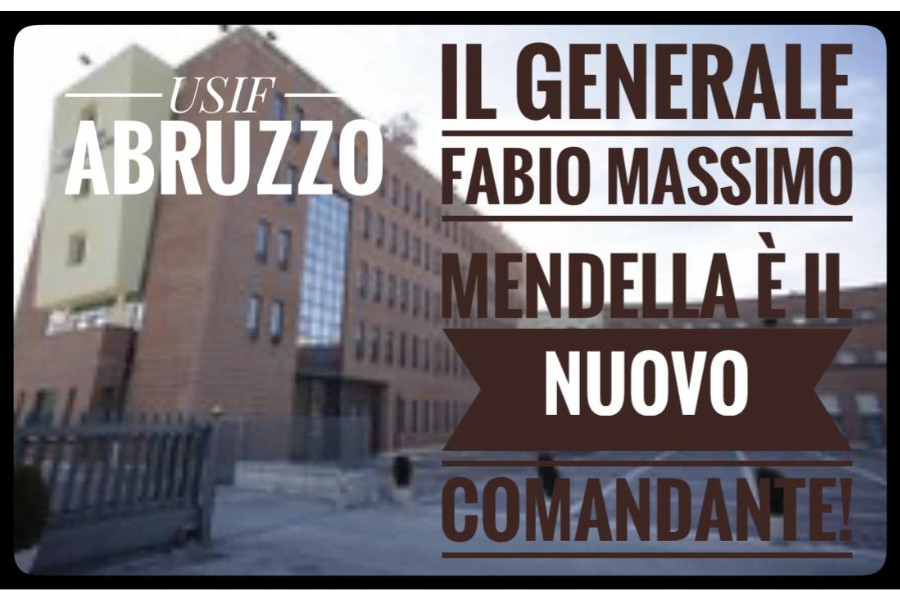 Cambio al vertice del Comando Regionale Abruzzo