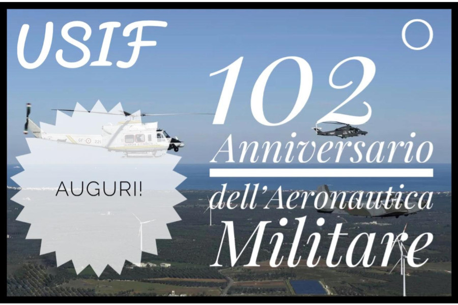 102° Anniversario dell’Aeronautica Militare