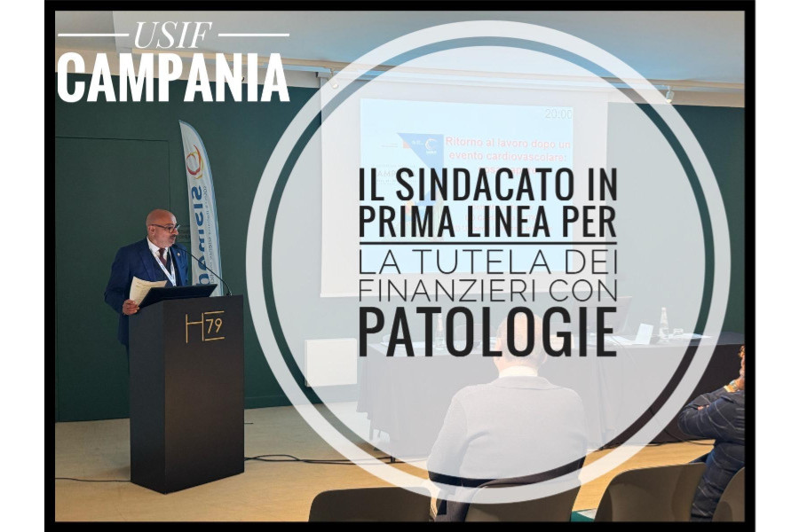 USIF Campania al IX Congresso Regionale SISMED: il sindacato in prima linea per la tutela dei finanzieri con patologie
