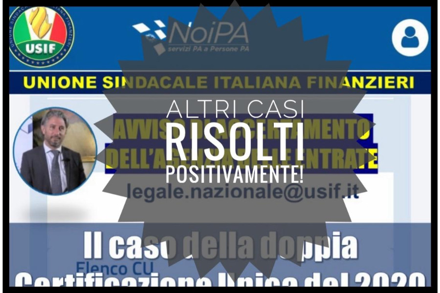 Nuovo Successo per l’Ufficio Legale dell’Unione Sindacale Italiana Finanzieri