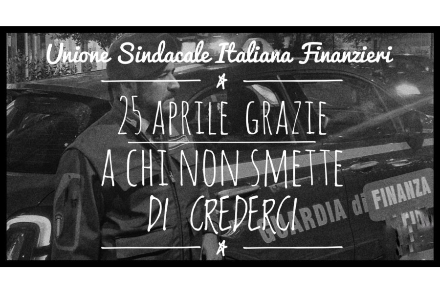25 APRILE – LIBERI GRAZIE A CHI NON HA MAI SMESSO DI CREDERCI