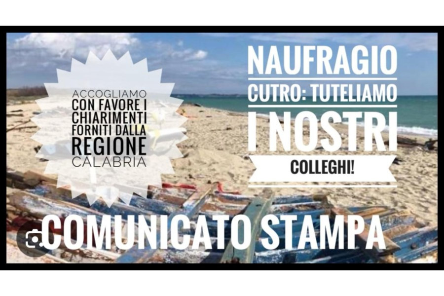 CUTRO, USIF: BENE CHIARIMENTO REGIONE CALABRIA SU COSTITUZIONE PARTE CIVILE