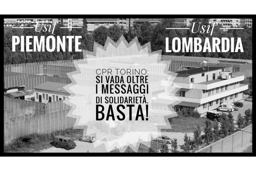 CPR TORINO, USIF: SIAMO STUFI DELLA SOLIDARIETA'. SERVONO INTERVENTI CONCRETI