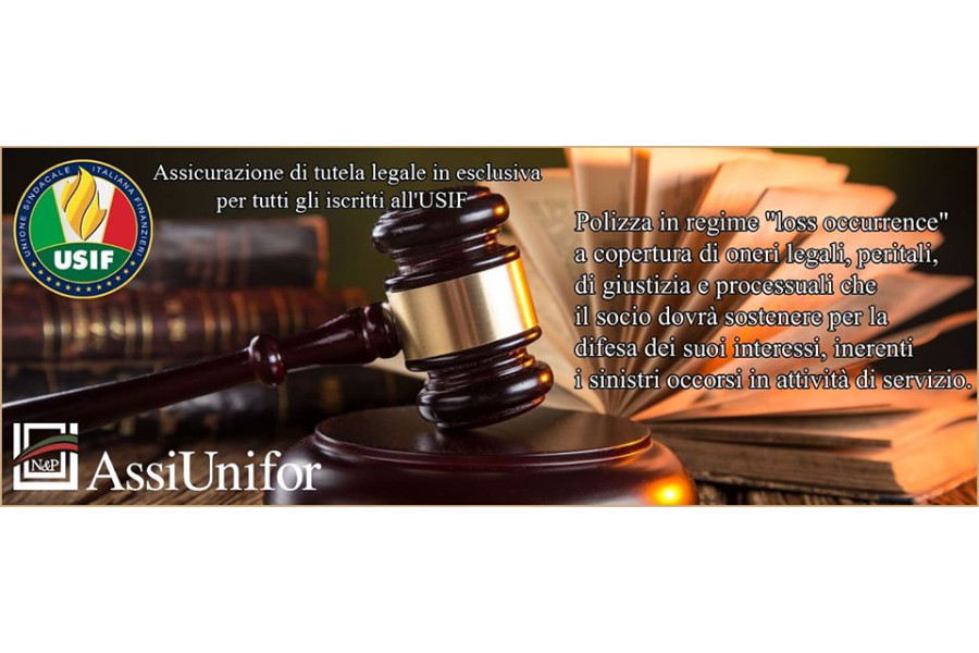 Assicurazione di tutela legale per gli iscritti USIF