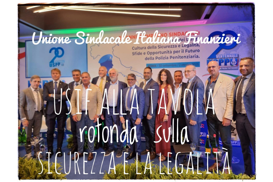 USIF ALLA TAVOLA ROTONDA SULLA SICUREZZA E LA LEGALITA'