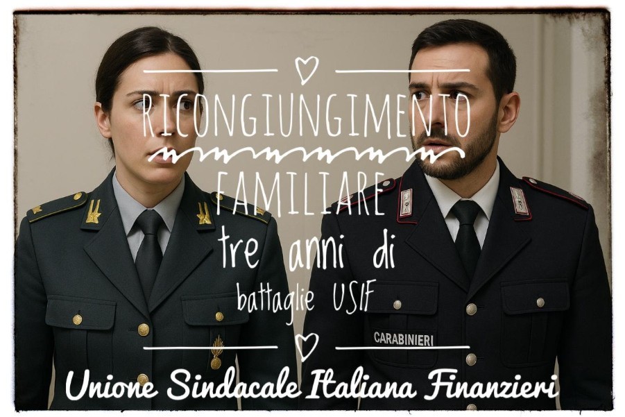 Precisazioni sul ricongiungimento del nucleo familiare per l’intero Comparto Difesa e Sicurezza