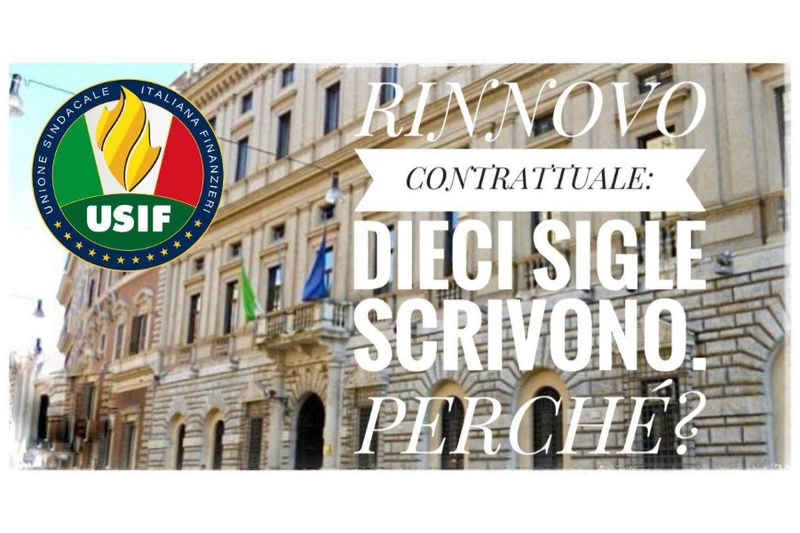 RINNOVO CONTRATTUALE: 10 SIGLE SCRIVONO. PERCHÉ?