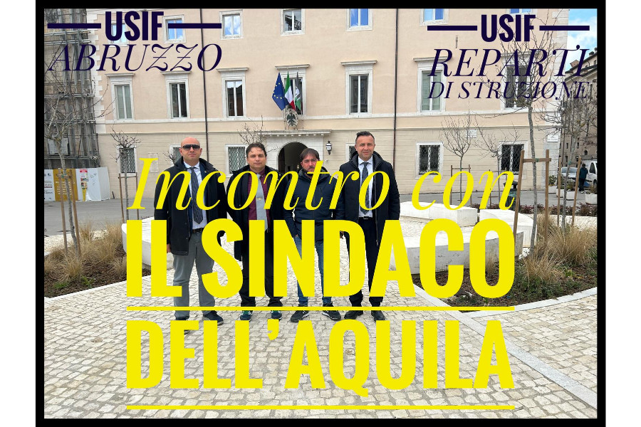 USIF e Comune dell’Aquila: sinergia concreta per affrontare l’emergenza abitativa, rafforzare i servizi e la sicurezza