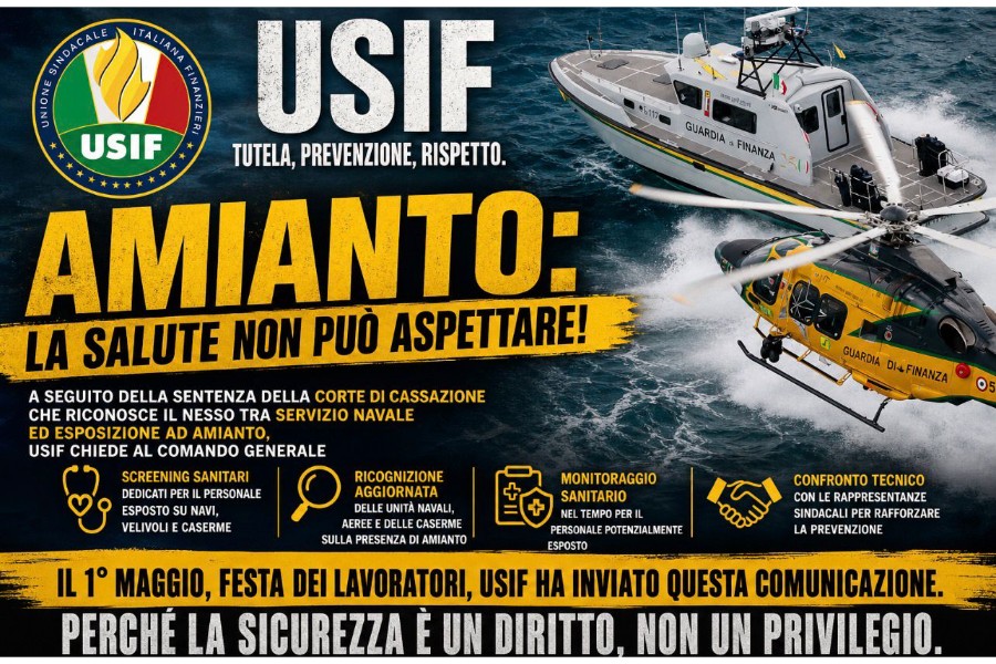 USIF – SENTENZA AMIANTO: SERVIZIO NAVALE E RISCHIO RICONOSCIUTO