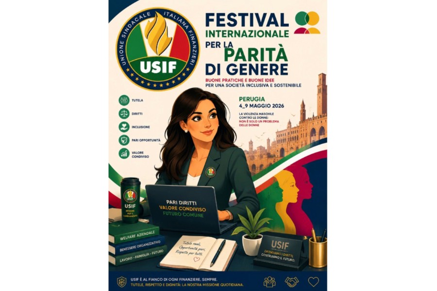 USIF presente al Festival Internazionale per le pari opportunità di genere 2026 di Perugia: l’impegno di U.N.P.O.