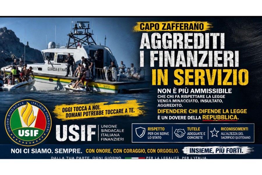 Capo Zafferano, aggrediti i finanzieri in servizio: non si può continuare a chiedere eroismo a chi viene lasciato senza adeguato riconoscimento