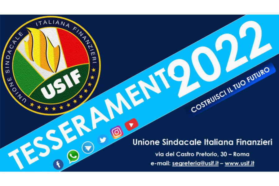 Costruisci il tuo futuro con USIF - Tesseramento 2022