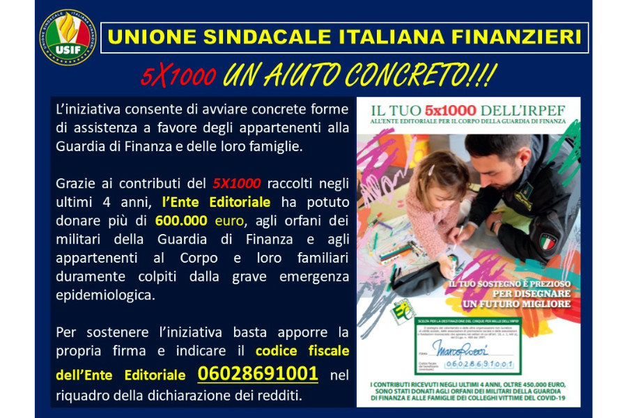 5X1000 UN AIUTO CONCRETO!!!