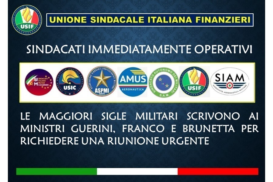 Libertà sindacale: USIF, unitamente ad altre sigle, scrive al Ministro Franco.  