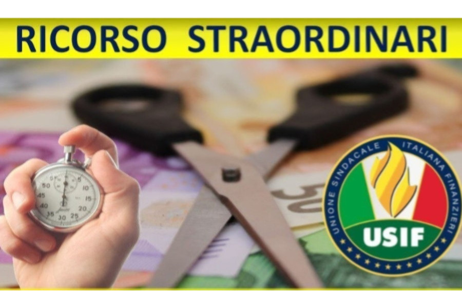 Ricorso straordinari - aggiornamento del 07 giugno 2022