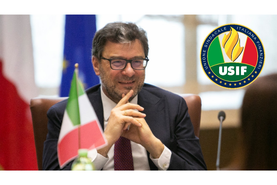 GOVERNO, USIF: “BUON LAVORO AL NUOVO GOVERNO E AL MINISTRO DELL' ECONOMIA”