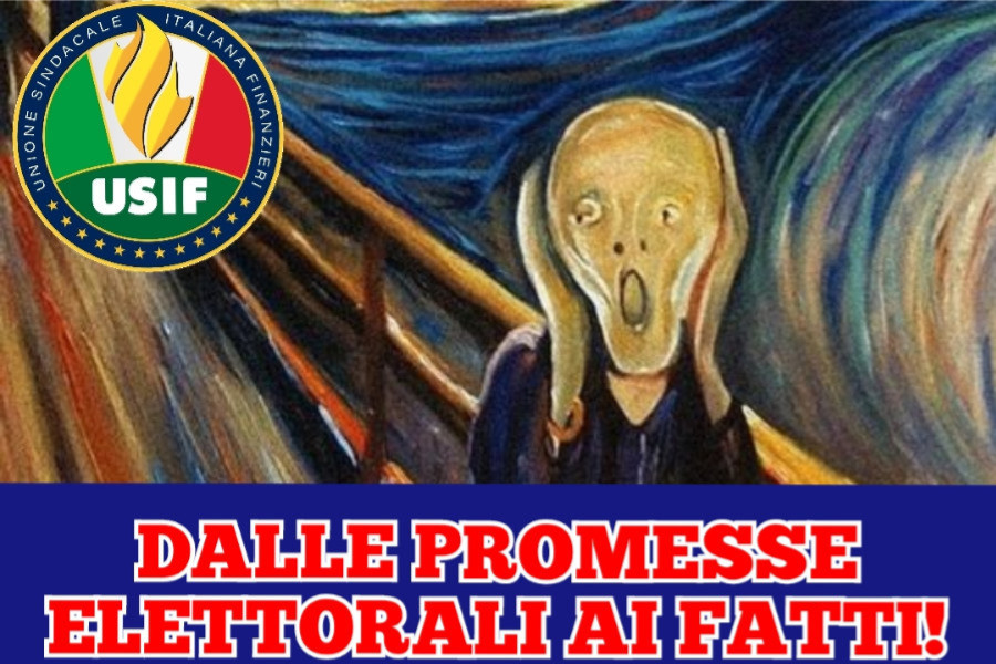 MANOVRA, USIF: “IL GOVERNO PASSI DALLE PROMESSE ELETTORALI AI FATTI”