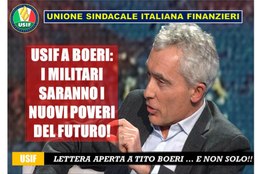 Lettera aperta a Tito Boeri...e non solo!!!