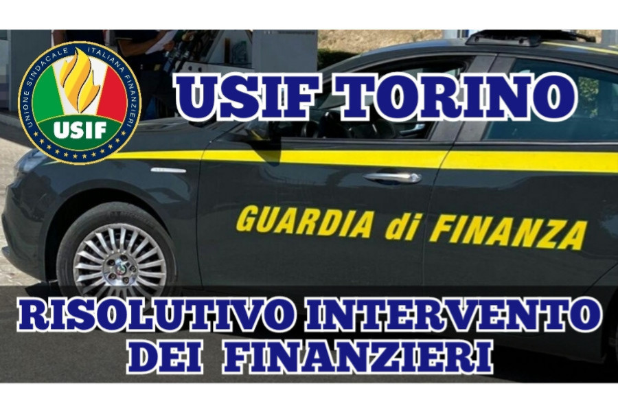 SICUREZZA, USIF: A TORINO EVITATO IL PEGGIO SOLO GRAZIE AL PRESIDIO DEL TERRITORIO