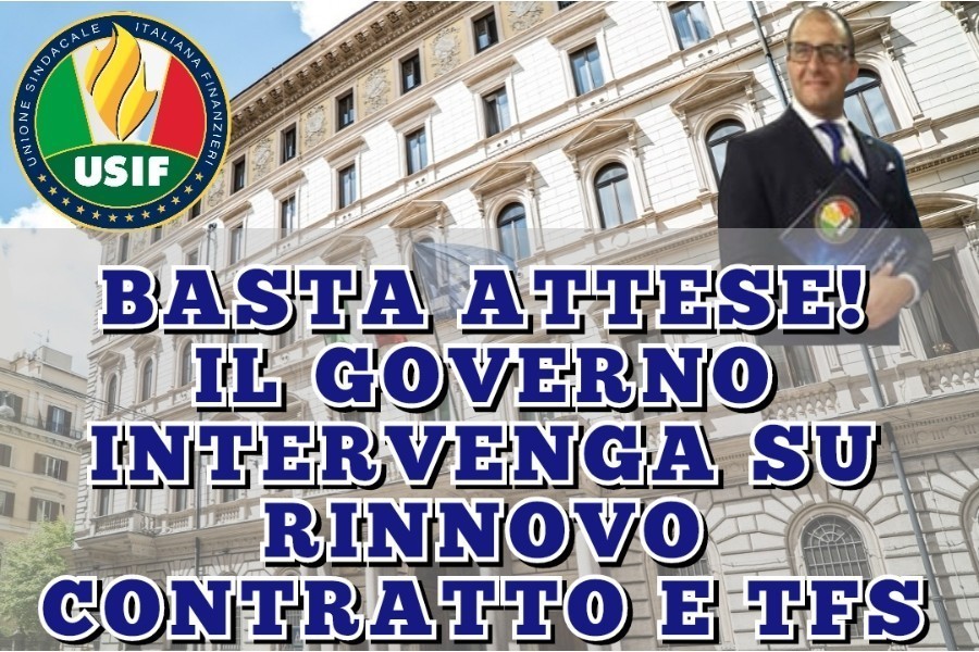 DIFESA, USIF: BENE PASSI AVANTI SU LEGGE SINDACATI, ORA GOVERNO INTERVENGA SU RINNOVO CONTRATTO E TFS