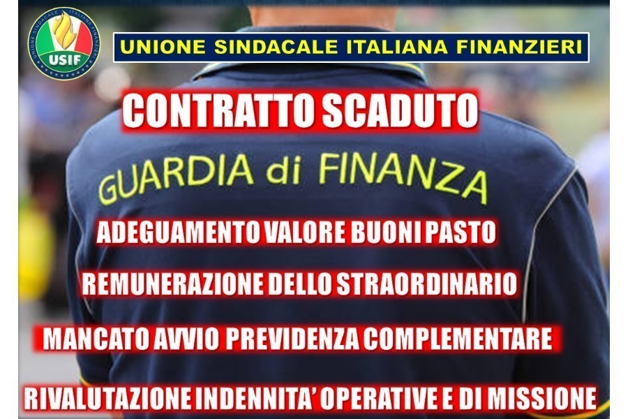 RINNOVO CONTRATTO E NON SOLO, USIF: POLITICA SOFFIA SU BISOGNO SICUREZZA, MA NESSUN INVESTIMENTO
