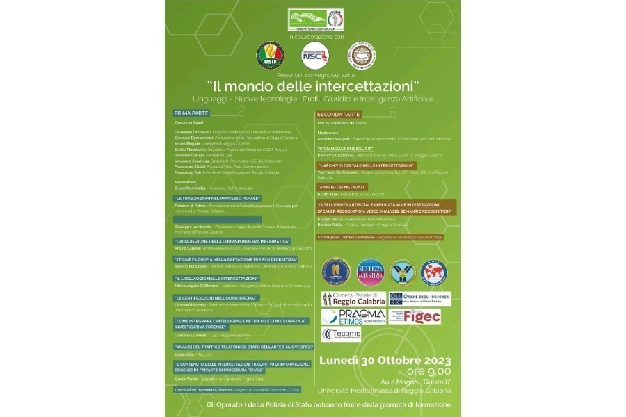 USIF E IL MONDO DELLE INTERCETTAZIONI