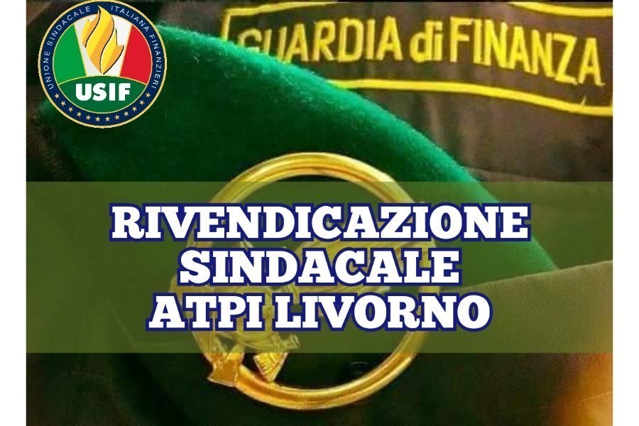 USIF AL COGE: RIVENDICAZIONE SINDACALE ATPI LIVORNO
