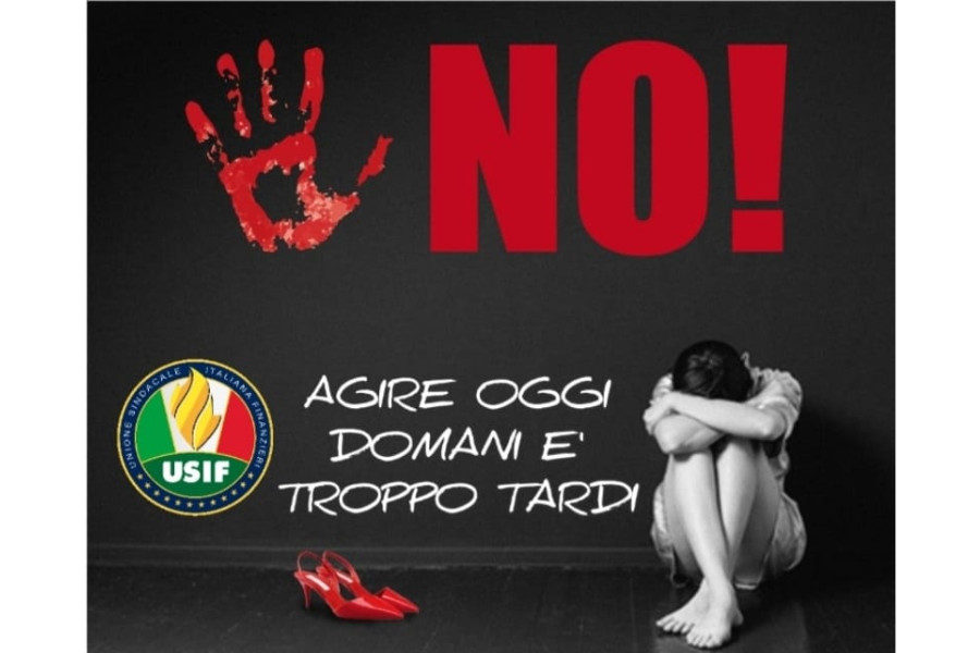 VIOLENZA DONNE, USIF: PROBLEMA IRRISOLTO, FARE DI PIU'
