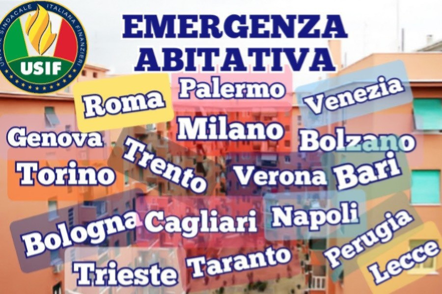 EMERGENZA ABITATIVA FORZE DI POLIZIA, USIF: GOVERNO INTERVENGA PER SANARE SITUAZIONI PARADOSSALI