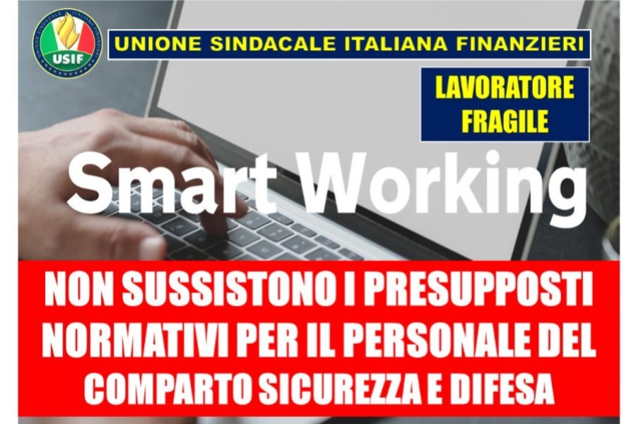 LAVORATORE FRAGILE, USIF: GOVERNO ATTIVI UN PERCORSO LEGISLATIVO URGENTE PER TUTELARE ANCHE IL LAVORATORE IN DIVISA, ALLA PARI DEGLI ALTRI.