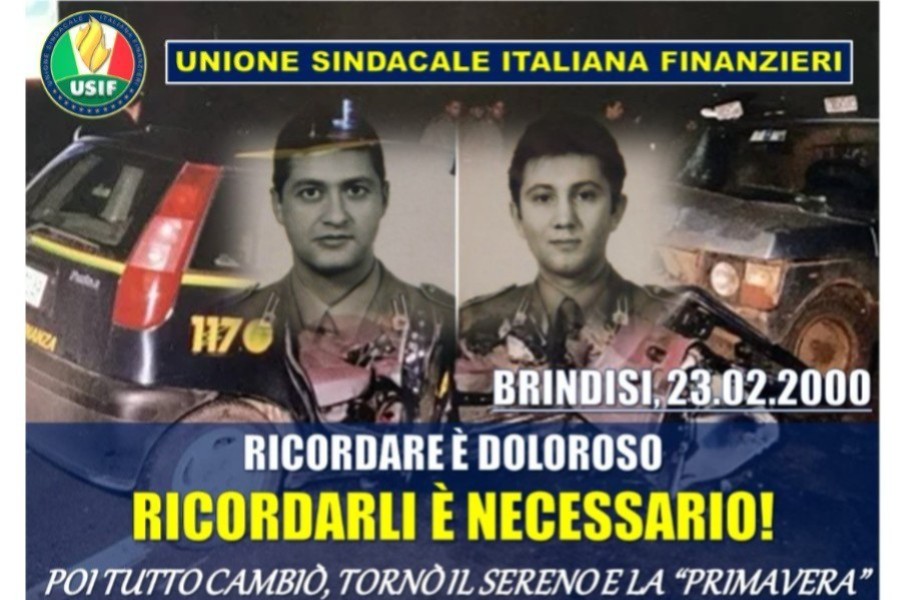 IL LORO SACRIFICIO HA CAMBIATO UNA PARTE DEL PAESE… RICORDARE E' DOLOROSO, MA NECESSARIO