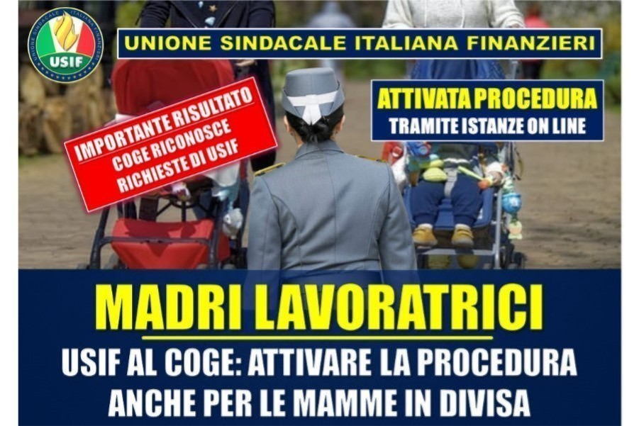 BONUS MAMMA, USIF: FINALMENTE CI SIAMO!