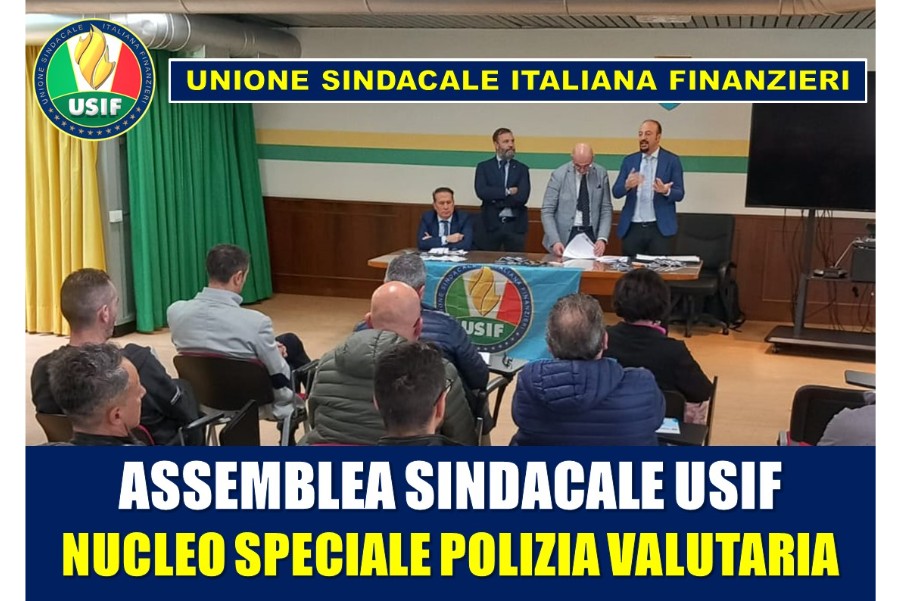 GDF ROMA, USIF: PRIORITARIO SOSTENERE E TUTELARE I COLLEGHI QUOTIDIANAMENTE IMPEGNATI NELLA TUTELA DELLA LEGALITA' DEL PAESE