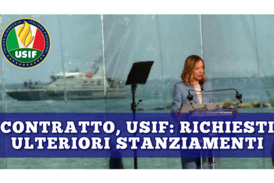 LAVORO, USIF A GOVERNO: SERVE MAGGIORE ATTENZIONE A PERSONALE COMPARTO SICUREZZA E DIFESA