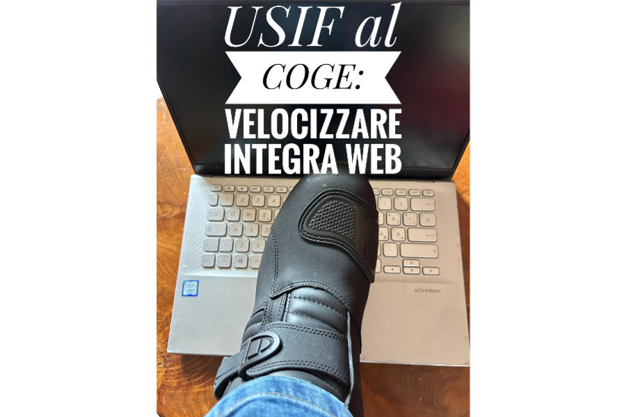USIF AL COGE: VELOCIZZARE INTEGRAWEB