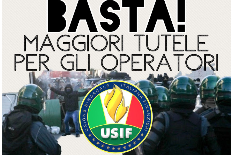 BOLOGNA, USIF: SIAMO LAVORATORI INCARICATI DI GESTIRE L’ORDINE PUBBLICO E CHIEDIAMO TUTELE